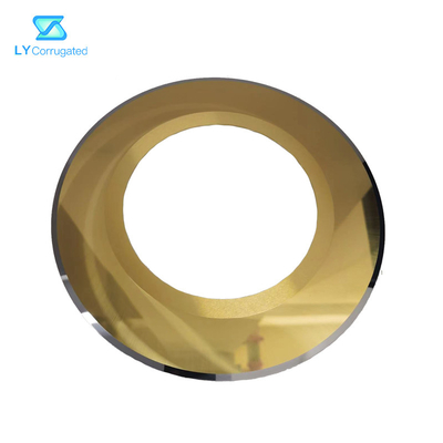 Altın Kaplama Tungsten Karbür Oluklu Mukavva Kesici 240x32x1.2 Dairesel Bıçak