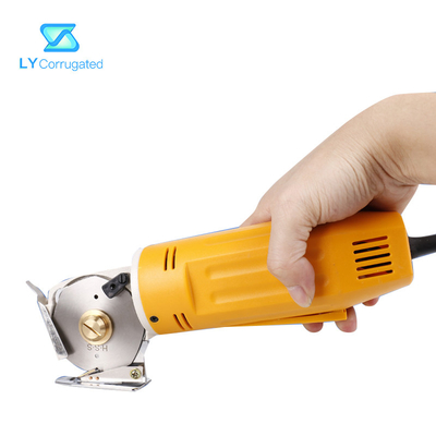 Sarı 170W Elektrikli Kumaş Makas Yuvarlak Kesme Bıçağı Taşınabilir Tekstil Makine Parçaları