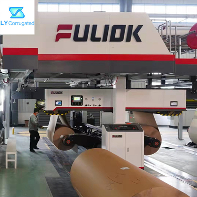 3/5/7/9 Oluklu Mukavva Ürün Hattı için 350m / dak Otomatik Bitki Oluklu Splicer