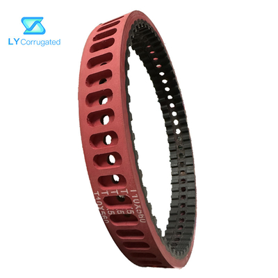 OEM Karton Makine Yedek Parçaları T10 530 560 PU Kauçuk Dişli Kemer