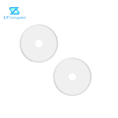 Anti - Statik Zirkonya Seramik Yuvarlak bıçak 45 * 8 * 0.4mm Dokunmamış Kumaş Dilme Bıçağı