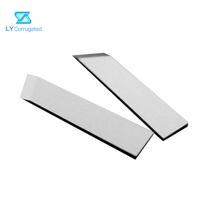 Oluklu Karton Makinesi için TC Tungsten Karbür Yerleştirme Bıçağı HSS Yerleştirme Bıçağı