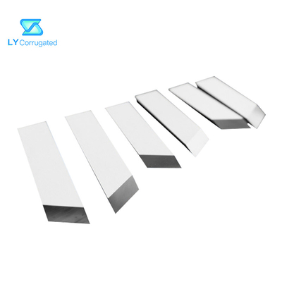 V Şekli Oluklu Mukavva Kanal Açma Makinesi Bıçağı 50 * 12 * 2mm Tungsten Karbür