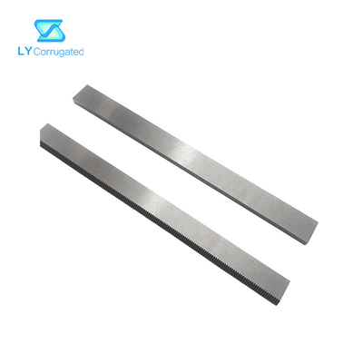 Paketleme Makinesi için Diş Zigzag Endüstriyel Kesme Bıçağı Sızdırmazlık Tırtıklı Bıçak
