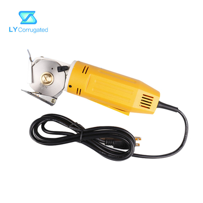 Sarı 170W Elektrikli Kumaş Makas Yuvarlak Kesme Bıçağı Taşınabilir Tekstil Makine Parçaları