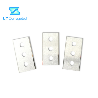% 100 Yüksek Yoğunluklu Tungsten Karbür Üç Delikli Bıçak Karbür Bopp Film Kesme Bıçağı