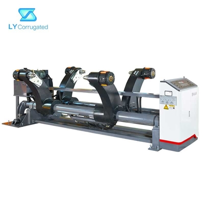 1400mm Oluklu Karton Kutu Yapma Makinesi, Hidrolik Değirmen Rulo Standı
