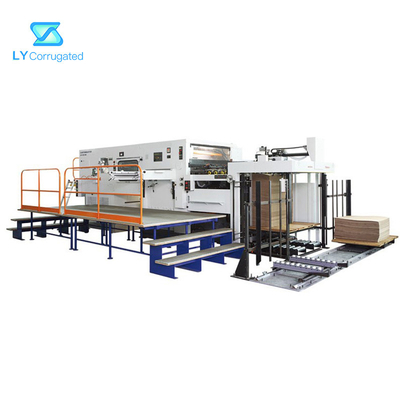 PLC Karton Kutu Kalıp Kesme Makinesi Flatbed 5750i.P.H Hız