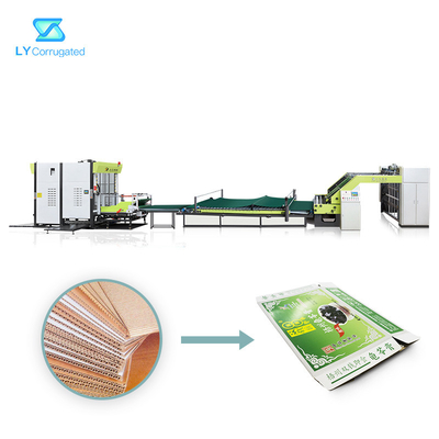 Yüksek Hızlı Karton Kutu Makinesi laminasyon makinesi 1700mm 15000W