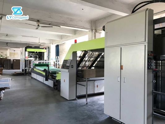 Deplux Paketleme Karton Kutu Makinesi, 148m / Min Flüt Laminasyon Makinesi