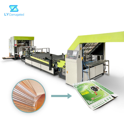 Deplux Paketleme Karton Kutu Makinesi, 148m / Min Flüt Laminasyon Makinesi