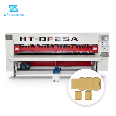 380V Karton Kutu Kesme Makinesi, 2500mm İnce Bıçaklı Döner Makine