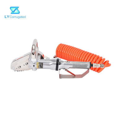 Taşınabilir Oluklu Mukavva Kesme Makinesi Atık Sıyırma 0.8Mpa Basınç