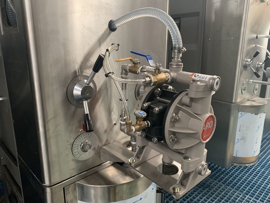 BSPT Flekso Baskı Makinesi Parçaları, 3.7KG Pnömatik Diyaframlı Pompa