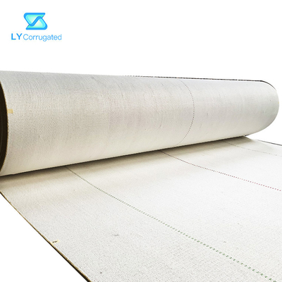 Çift Yüzlü Aramid Pamuklu Konveyör Bant Sistemi Çarpışma Önleyici Kenar 8.8mm Kalın