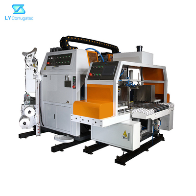 PLC Kontrollü Karton Paketleme Makinesi, 3.5kw PE Paket Paketleme Makinesi 0. 5MPa
